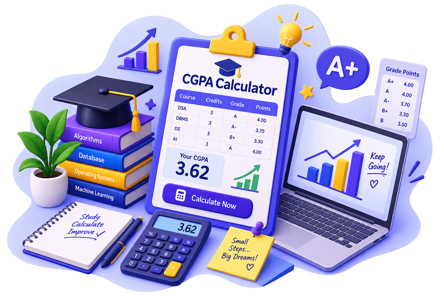CGPA Calculator & Study Tools