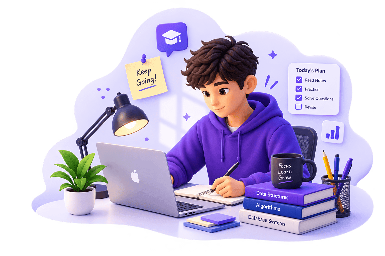 Study Notes Illustration